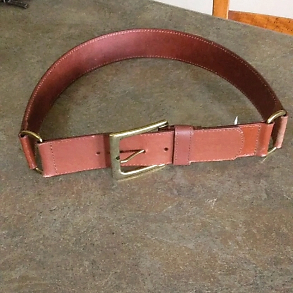 NWT Express Brown leather belt medium